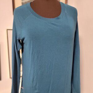 Free Fly Blue Large Long Sleeve Women's Shirt